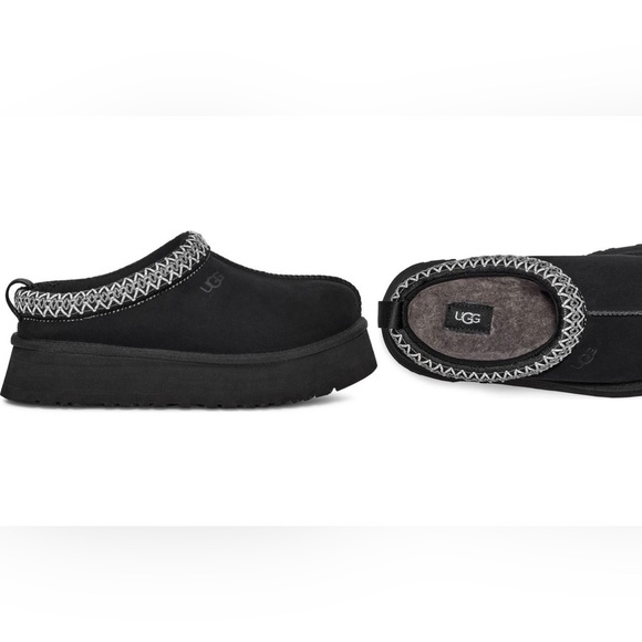 UGG Shoes - NEW UGG Tazz Platform Slipper Black Size 8